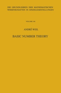 Basic Number Theory.