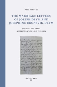 Marriage Letters of Joseph Deym and Josephine Brunsvik-Deym