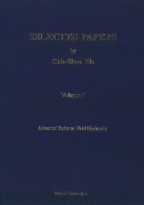 Selected Papers By Chia-shun Yih (In 2 Volumes)