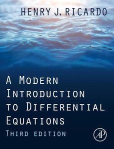 Modern Introduction to Differential Equations