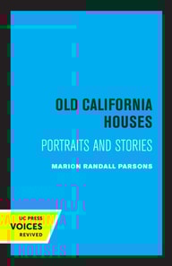 Old California Houses