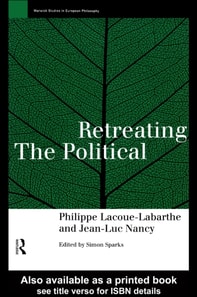 Retreating the Political