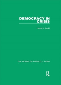 Democracy in Crisis (Works of Harold J. Laski)