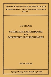 Numerische Behandlung von Differentialgleichungen