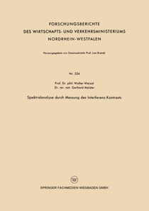 Spektralanalyse durch Messung des Interferenz-Kontrasts