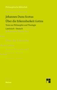 Über die Erkennbarkeit Gottes