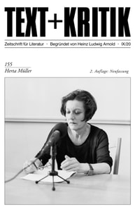 TEXT + KRITIK 155 - Herta Müller