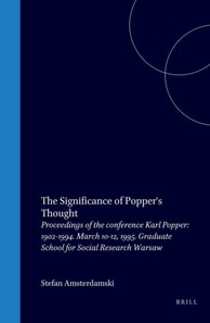 Significance of Popper's Thought