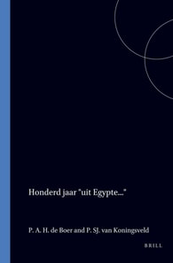 Honderd jaar &quote;uit Egypte...&quote;