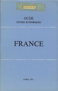 Etudes economiques de l'OCDE : France 1971