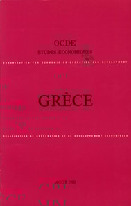 Etudes economiques de l'OCDE : Grece 1980