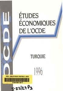 Etudes economiques de l'OCDE : Turquie 1996
