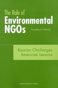 Role of Environmental NGOs: Russian Challenges, American Lessons