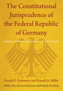 Constitutional Jurisprudence of the Federal Republic of Germany