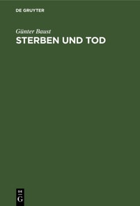 Sterben und Tod