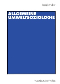 Allgemeine UmweltSoziologie