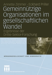 Gemeinnützige Organisationen im gesellschaftlichen Wandel