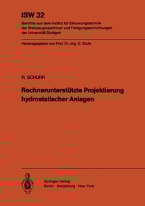 Rechnerunterstützte Projektierung hydrostatischer Anlagen