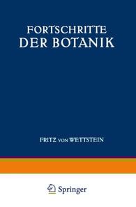 Fortschritte der Botanik
