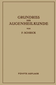 Grundriss der Augenheilkunde für Studierende