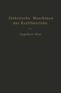 Elektrische Maschinen der Kraftbetriebe