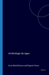 Archeologie du signe