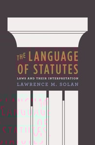 Language of Statutes
