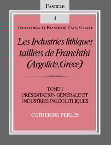Industries lithiques taillees de Franchthi (Argolide, Grece), Volume 1