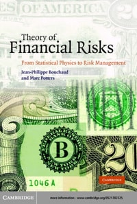 Theory of Financial Risks