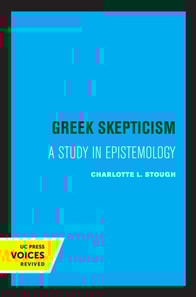 Greek Skepticism