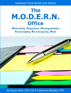 M.O.D.E.R.N Office: Motivating, Organized, Distinguishable, Encouraging, Re-Energizing, Neat
