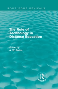 Role of Technology in Distance Education (Routledge Revivals)
