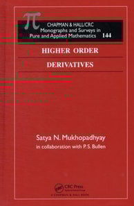 Higher Order Derivatives