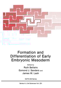 Formation and Differentiation of Early Embryonic Mesoderm