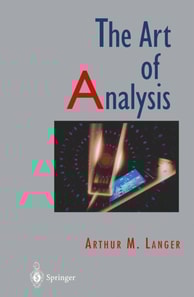 Art of Analysis