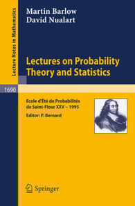 Lectures on Probability Theory and Statistics