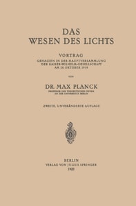 Das Wesen des Lichts