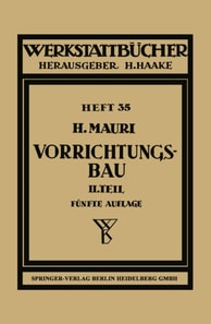Der Vorrichtungsbau