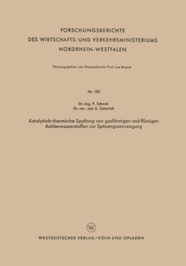 Katalytisch-thermische Spaltung von gasförmigen und flüssigen Kohlenwasserstoffen zur Spitzengaserzeugung