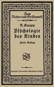 Psychologie des Kindes