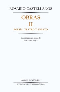 Obras II. Poesía, teatro y ensayo