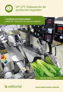 Elaboracion de productos vegetales. INAV0109