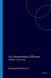 Correspondance d'Erasme