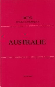 Etudes economiques de l'OCDE : Australie 1980