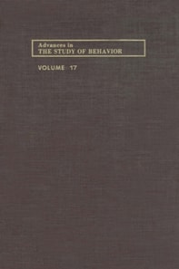 Advances in the Study of Behavior