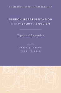 Speech Representation in the History of English