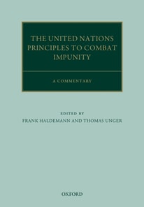 United Nations Principles to Combat Impunity: A Commentary
