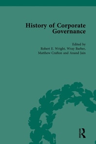 History of Corporate Governance Vol 3