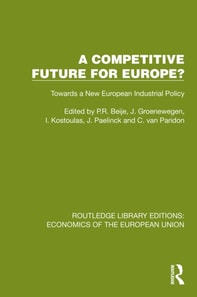 Competitive Future for Europe?