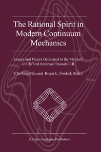 Rational Spirit in Modern Continuum Mechanics
